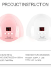 Nail Lamp, 54W 18pcs LED UV Nail Lights for Gel Nail Polish - Image 2
